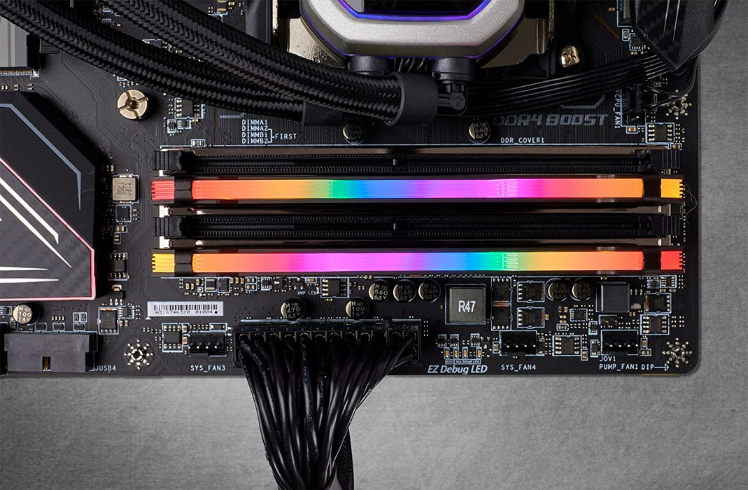 Corsair Vengeance RGB Pro 16GB Memory Kit (2 x 8GB), DDR4, 3600MHz (PC4-28800), CL18, XMP 2.0, DIMM Memory