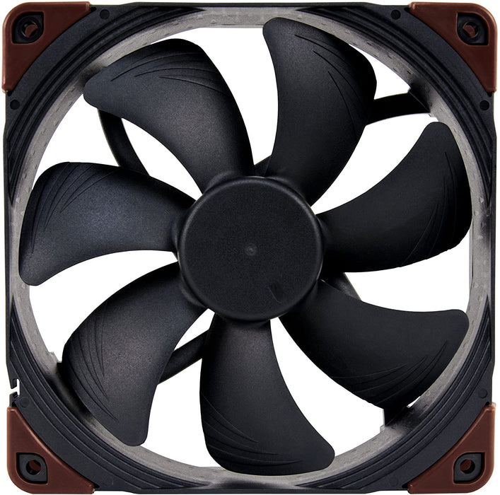 Noctua NF-A14 iPPC-24V-2000 Q100 IP67 PWM, Heavy Duty Cooling Fan, 4-Pin, 2000 RPM, 24V Version (140mm, Black)