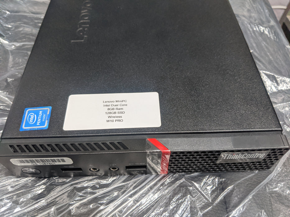 Lenovo ThinkCenter M700 Tiny Mini PC Intel Dual Core, 8G Ram, 128GB SSD, W10 Pro *REFURBISHED*