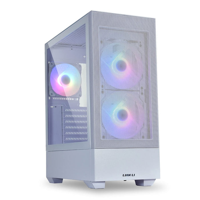 Lian Li Lancool 205 Mesh C Mid-Tower Case, RGB Gaming Desktop PC Case, White