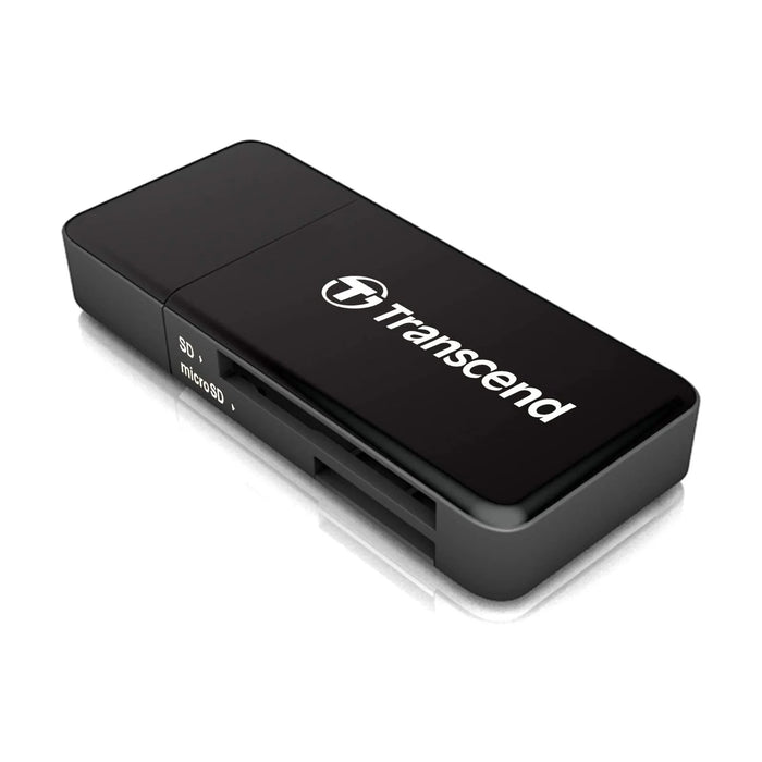 Transcend Card Reader RDF5 USB 3.1 Gen 1, for UHS-I, non-UHS SD/microSD, SDHC/microSDHC, and SDXC/microSDXC Card