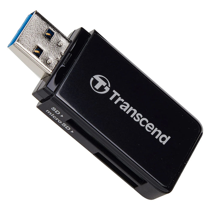 Transcend Card Reader RDF5 USB 3.1 Gen 1, for UHS-I, non-UHS SD/microSD, SDHC/microSDHC, and SDXC/microSDXC Card