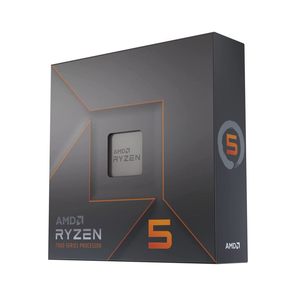 CPU AMD Ryzen 5 7600 CPU AMD Ryzen 5 7600X CPU, AM5, 4.7GHz (5.3 Turbo), 6-Core, 38MB Cache