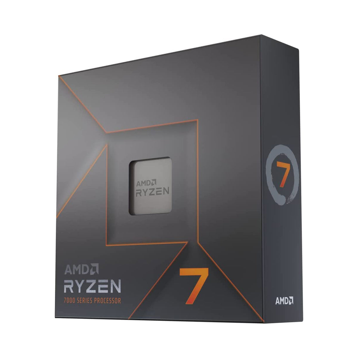 AMD Ryzen 7 7700X CPU, AM5, 4.5GHz (5.4 Turbo), 8-Core, 40MB Cache