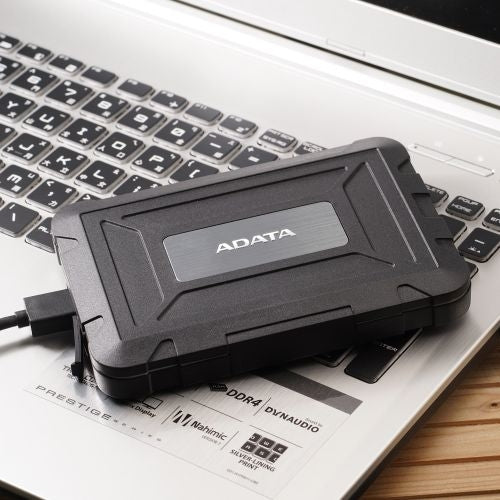 ADATA ED600 2.5" SATA Hard Drive Caddy, USB 3.1, USB