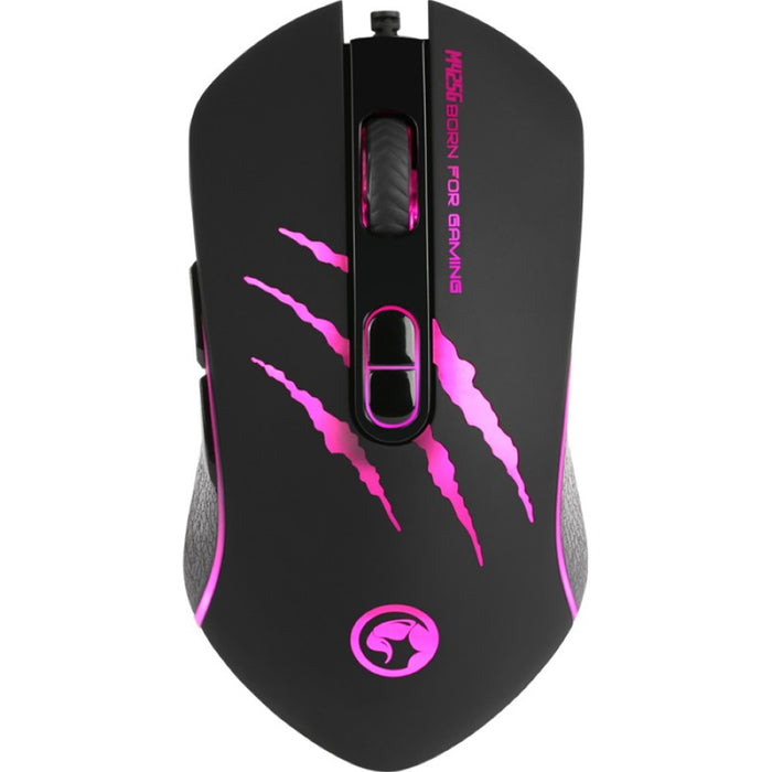 Scorpion M425G RGB Gaming Mouse, 7 Programmable Buttons, Optical Sensor Upto 3200 dpi, Rainbow Backlight with Multiple Effects