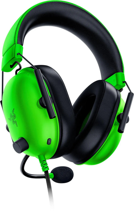 Razer BlackShark V2 X - Premium Esports Gaming Headset Wired Headphones, Noise Cancellation for PC, Mac, PS4, Xbox One and Switch - Green