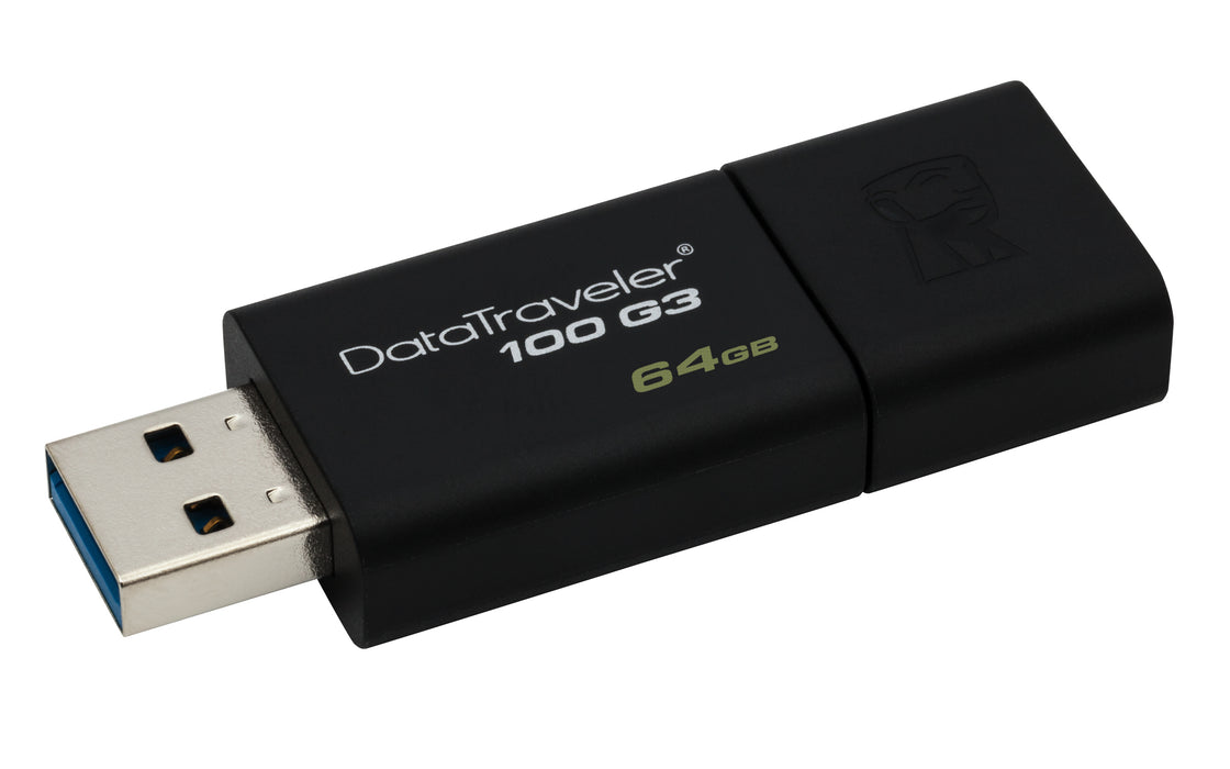 Kingston DataTraveler100 64GB USB 3.1 Flash Drive