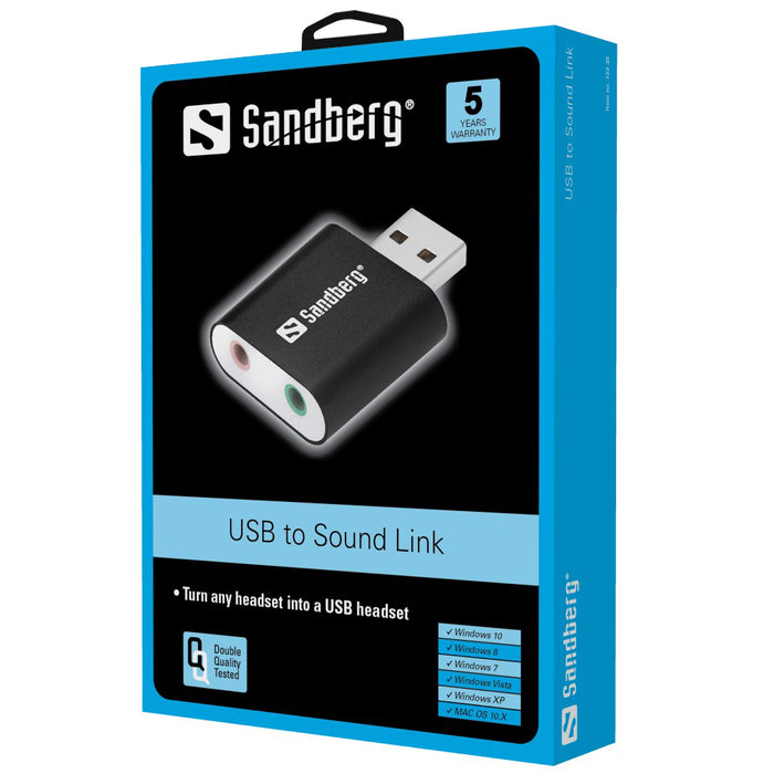 Sandberg External Soundcard Usb