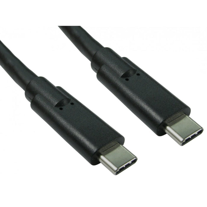 USB 3.1 Type C (M) to Type C (M) Cable 1.5m, Black