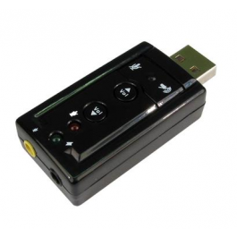 Epsilon 7.1 Sound USB 3D Stereo Audio Adaptor