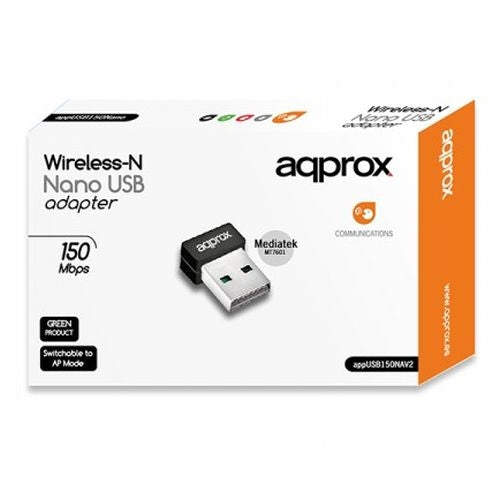 Wireless N Nano USB Adapter, Mediatek 150Mbps